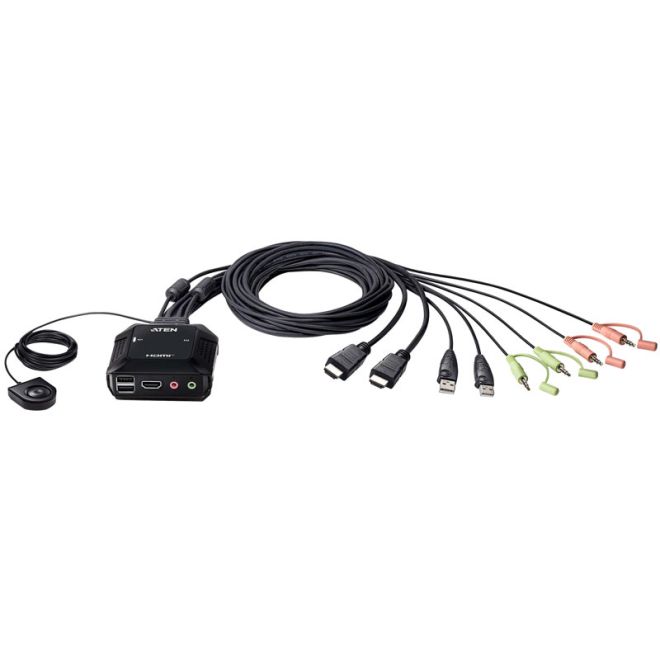 Usb Bpc ATEN 2 PORT USB 4K @60HZ HDMI CABLE KVM SWITCH 2YR | BPC Technology
