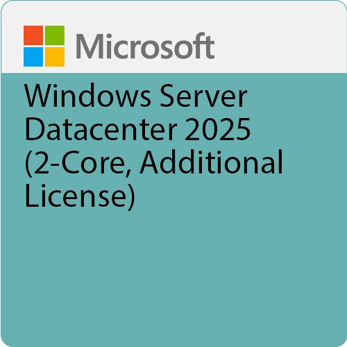 MICROSOFT OEM WINDOWS SERVER 2025 DATACENTER - 2 CORE ADDITIONAL ...
