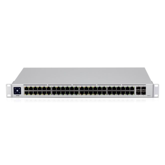 Ubiquiti Networks USW-48-POE 48 Port Managed PoE+ Gen2 Gigabit Switch ...