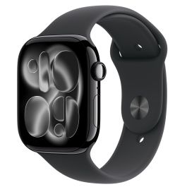 Apple Watch Series 11 46mm Jet Black Aluminium Case GPS + Sport Band (M/L)